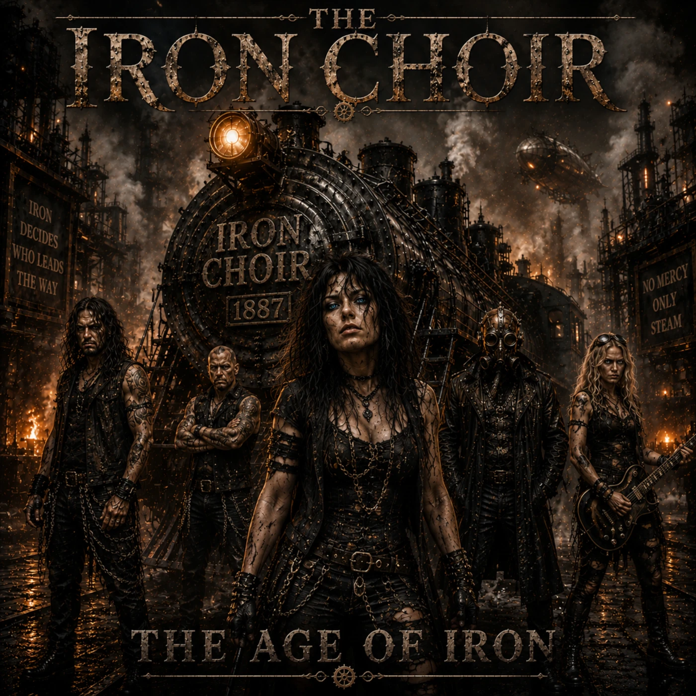 The Age of Iron album cover by The Iron Choir